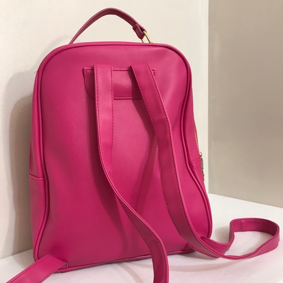 Juicy Couture Hot Pink Black Sequin Bling Backpack - Picture 10 of 16